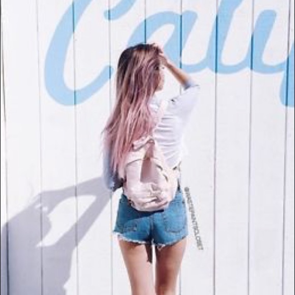 Brandy Melville Pink Backpack